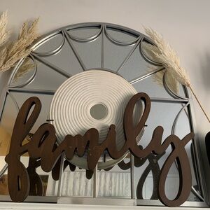 Wooden Family Sign